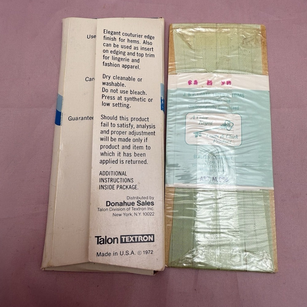 Vintage Sewing Notions Lot 20+ Sealed Bias Tape Rick Rack Lace Trim Hem Facing - Picture 12 of 16